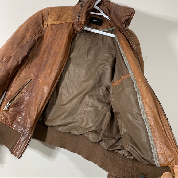 Rudsak motorcycle style women leather jacket - Picture 7 of 9